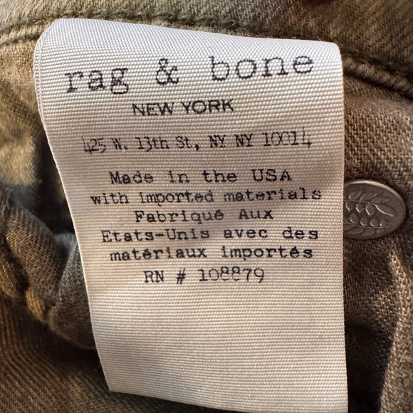 Made in the USA 🇺🇸 Rag & Bone skinny Jeans - Picture 5 of 10